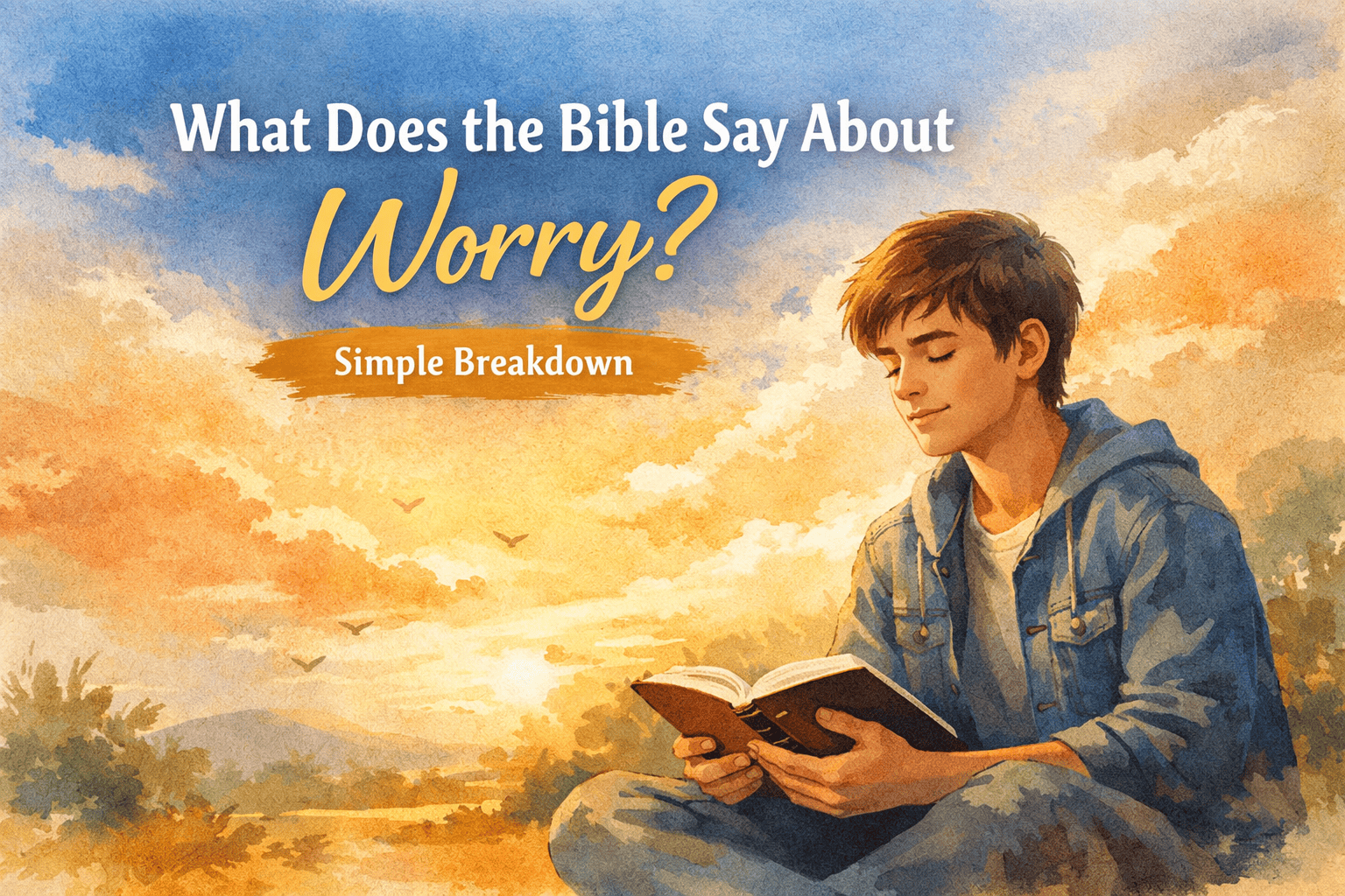 What Does the Bible Say About Worry? Simple Breakdown
